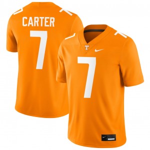 #7 Arion Carter Tenn Vols Tennessee Orange Men Jersey 2025-26 College Football 254429-689