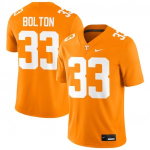 #33 Ben Bolton Tenn Tennessee Orange Men Jerseys University College Football 337833-366