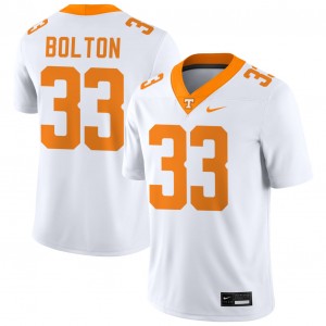 #33 Ben Bolton Tennessee Volunteers White Men Jersey High School College Football 328934-173