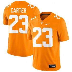 #23 Boo Carter TN Tennessee Orange Men Jersey Replica College Football 274776-141