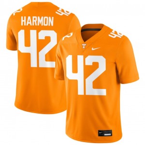 #42 Braylon Harmon UTK Tennessee Orange Men's Jerseys Player College Football 487666-383