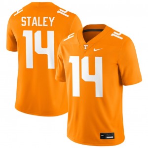 #14 Braylon Staley TN Volunteers Tennessee Orange Mens Jersey High School College Football 110182-906