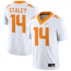 #14 Braylon Staley TN Vols White Mens Jersey High School College Football 821820-220