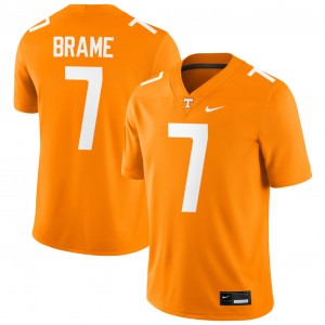#7 DaSaahn Brame UTK Tennessee Orange Men's Jersey Embroidery College Football 449964-372