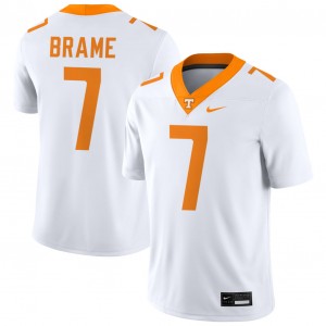 #7 DaSaahn Brame UTK White Men Jerseys Alumni College Football 604552-803