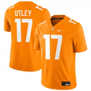 #17 Ethan Utley Tennessee Tennessee Orange Men Jerseys University College Football 921009-389