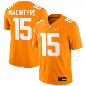 #15 George MacIntyre Tennessee Tennessee Orange Men Jersey NCAA College Football 447493-254