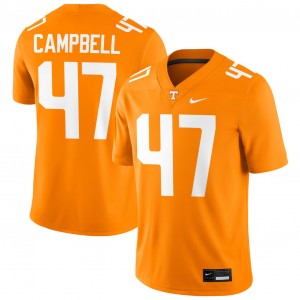 #47 Isaiah Campbell Tenn Tennessee Orange Men Jerseys Game College Football 887239-157