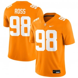 #98 Jackson Ross UT Vols Tennessee Orange Men's Jerseys Embroidery College Football 417979-441