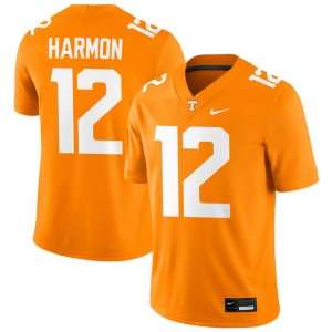 #12 Jaedon Harmon UTK Tennessee Orange Men Jersey High School College Football 371435-442