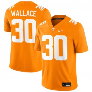 #30 Jamal Wallace Tenn Tennessee Orange Mens Jersey Player College Football 262744-994