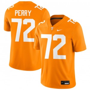 #72 Jesse Perry UTK Tennessee Orange Men Jersey 2025-26 College Football 201247-243