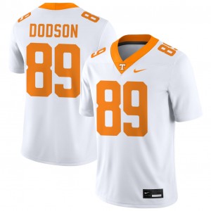 #89 Joakim Dodson Tennessee Volunteers White Men Jerseys Embroidery College Football 943638-516