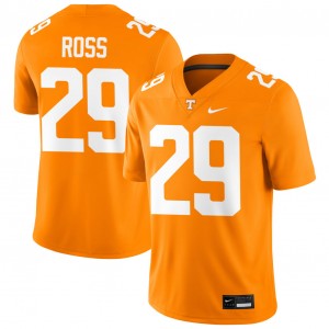 #29 Jordan Ross UTK Tennessee Orange Men Jerseys Player College Football 536439-850