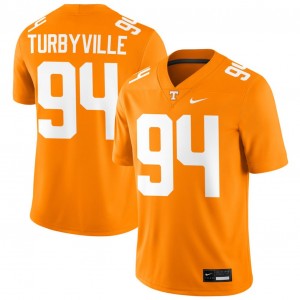 #94 Josh Turbyville TN Tennessee Orange Men Jerseys 2025 College Football 209945-814