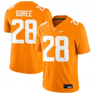 #28 Marcus Goree Jr. TN Volunteers Tennessee Orange Men Jersey NCAA College Football 228409-486