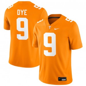 #9 Mariyon Dye Tennessee Volunteers Tennessee Orange Men Jerseys Embroidery College Football 125671-835