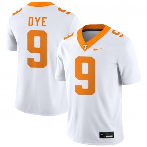 #9 Mariyon Dye Tennessee White Men Jersey Limited College Football 229354-284