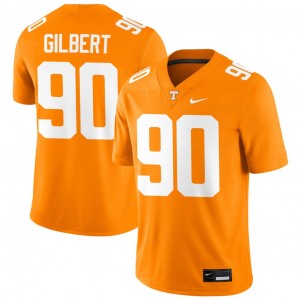#90 Max Gilbert UT Volunteers Tennessee Orange Mens Jersey Player College Football 257819-189