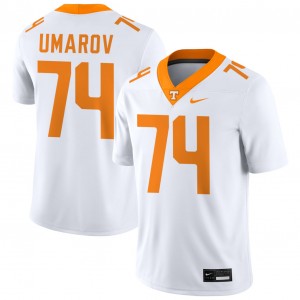 #74 Shamurad Umarov Tennessee Vols White Men Jerseys Replica College Football 242916-480