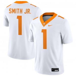 #1 Travis Smith Jr. UT White Men's Jersey NCAA College Football 299122-518