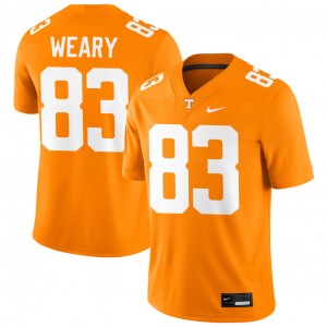 #83 Trey Weary Tennessee Vols Tennessee Orange Mens Jerseys NCAA College Football 622561-149