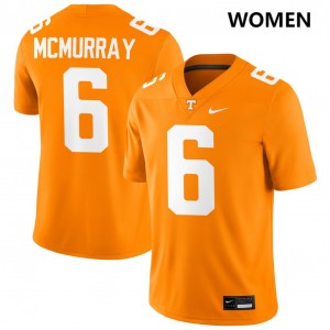 #6 Jalen McMurray Tenn Tennessee Orange Womens Jerseys High School College Football 337168-496