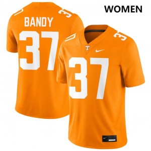 #37 Montrell Bandy Tennessee Volunteers Tennessee Orange Womens Jerseys Stitched College Football 200309-206