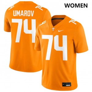 #74 Shamurad Umarov TN Vols Tennessee Orange Womens Jerseys High School College Football 203419-996