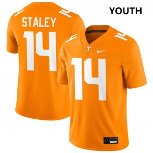 #14 Braylon Staley The Volunteer State Tennessee Orange Youth Jersey 2025-26 College Football 479770-355