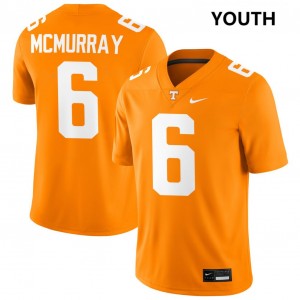 #6 Jalen McMurray The Volunteer State Tennessee Orange Youth Jerseys 2025 College Football 187506-150